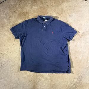 Vintage 90’s Navy Blue Polo Ralph Lauren Polo Shirt